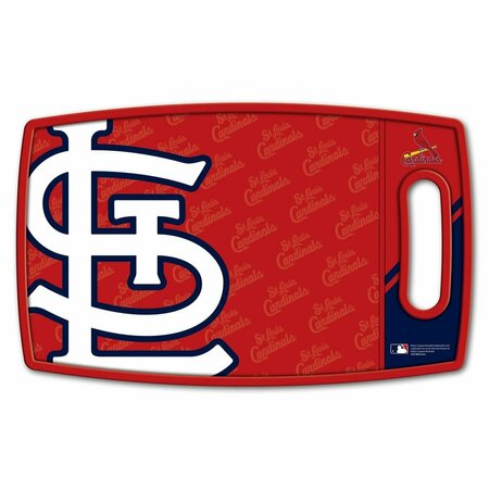 YOUTHEFAN 14 x 9 in. MLB St. Louis Cardinals Logo Series Cutting Board 1907194